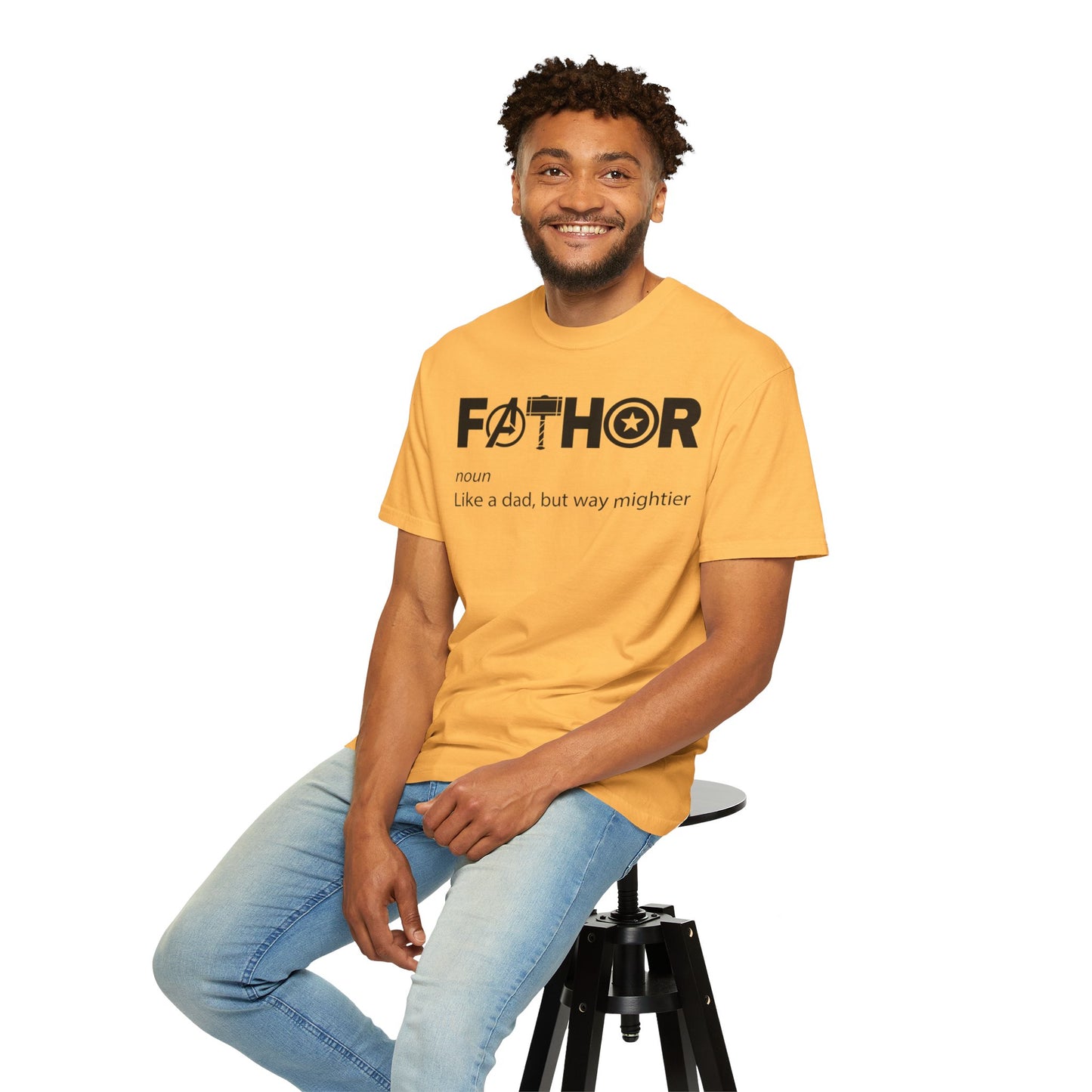 To My Dad | Unisex Garment-Dyed T-shirt