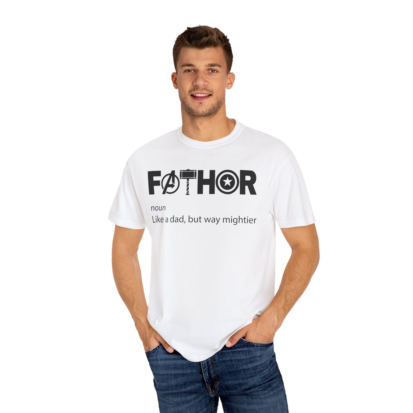 To My Dad | Unisex Garment-Dyed T-shirt