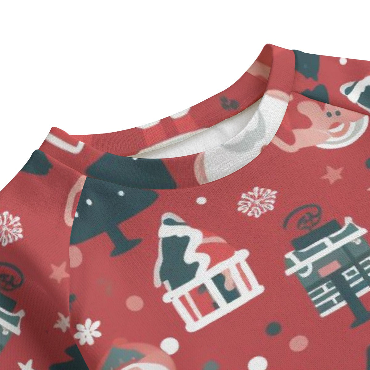 All-Over Print Kid's Knitted Fleece Set