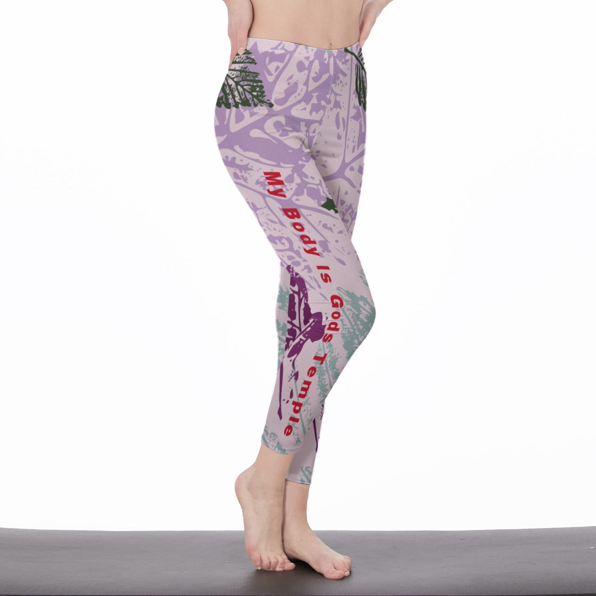 All-Over Print Casual Leggings