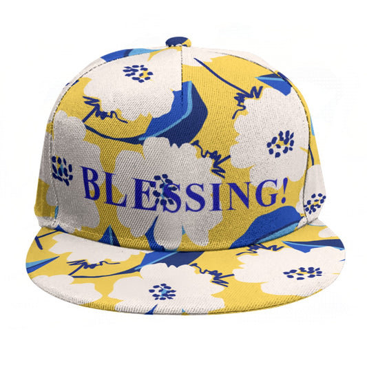 Baseball Cap With Flat Brim