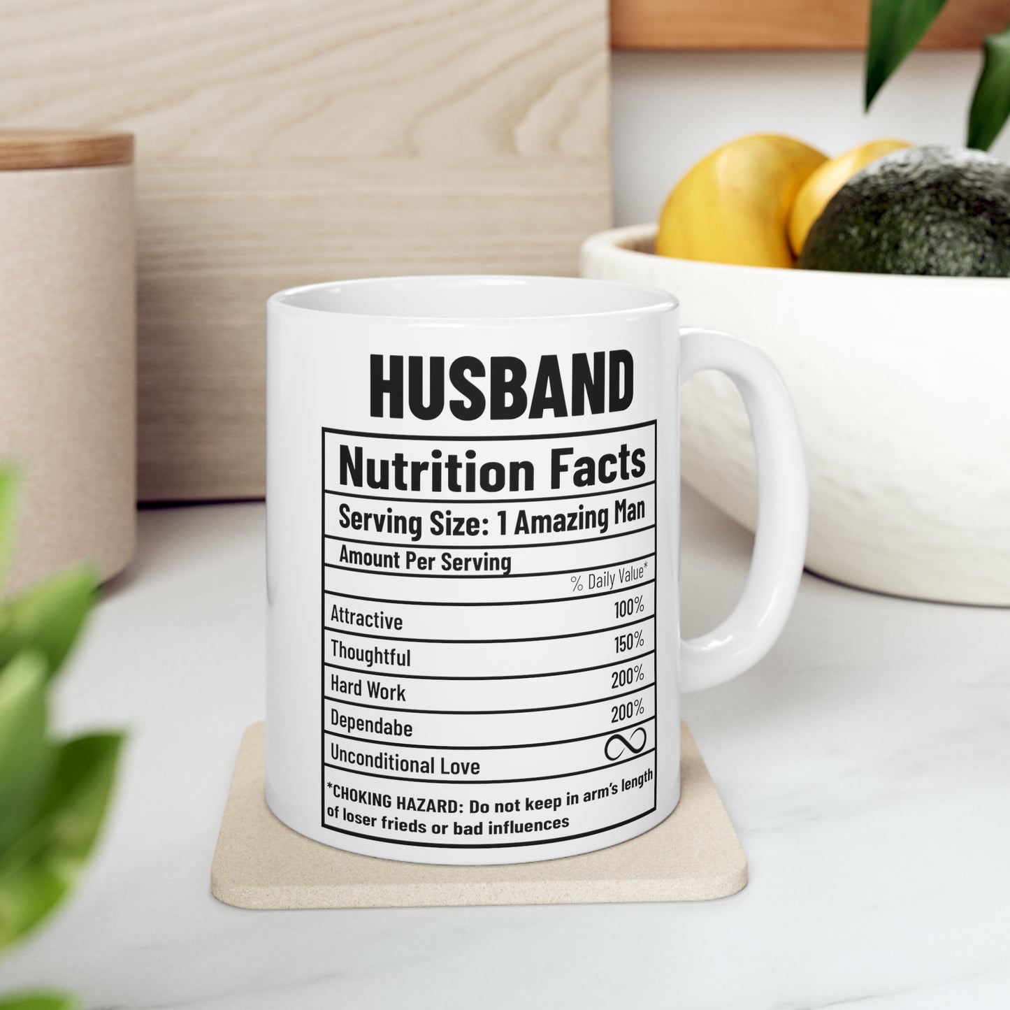 To My Husband | Ceramic Mug, 11oz