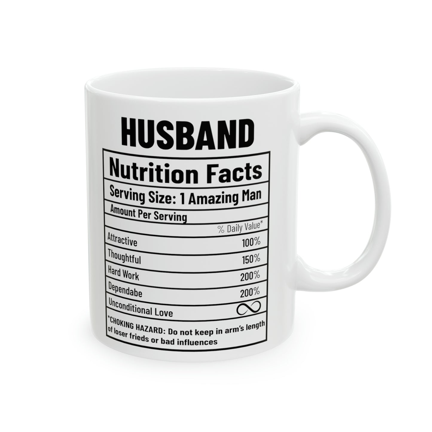 To My Husband | Ceramic Mug, 11oz