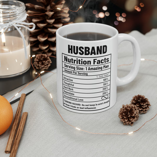 To My Husband | Ceramic Mug, 11oz