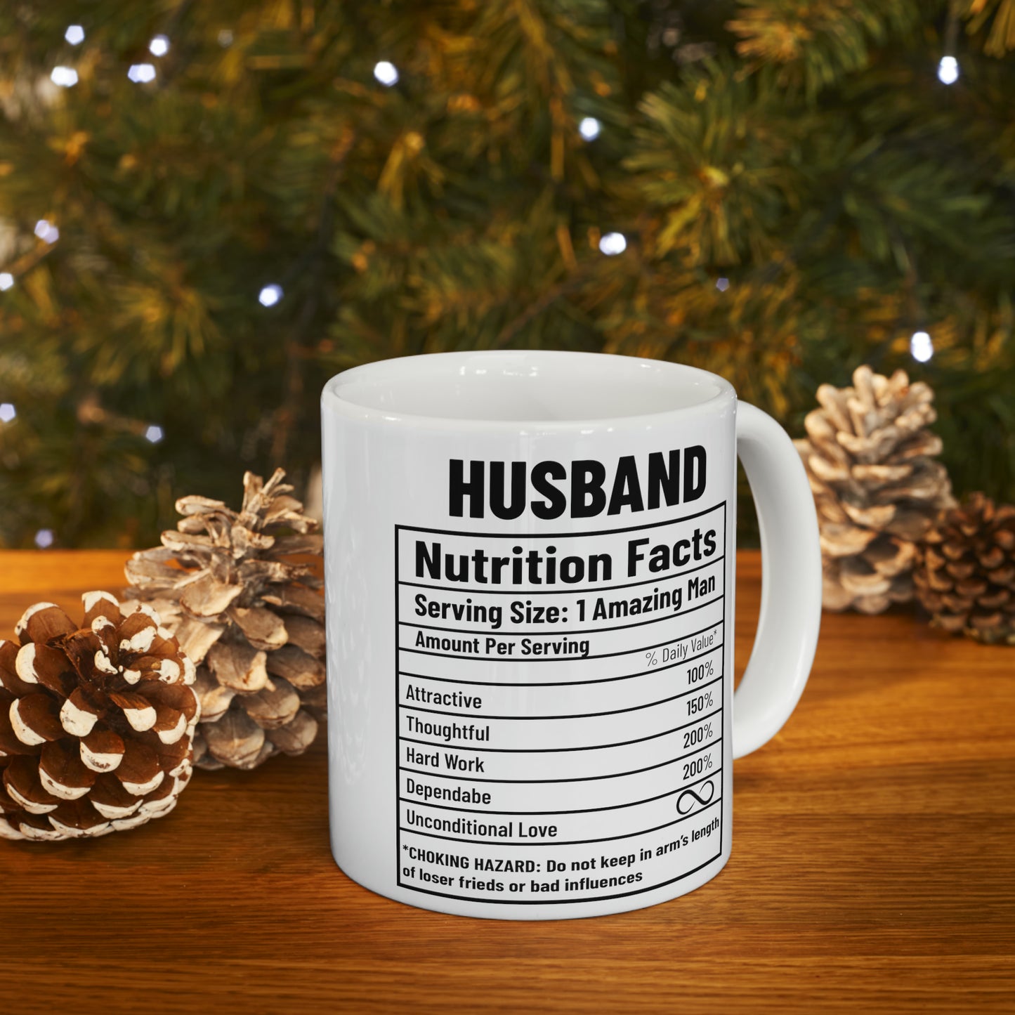 To My Husband | Ceramic Mug, 11oz