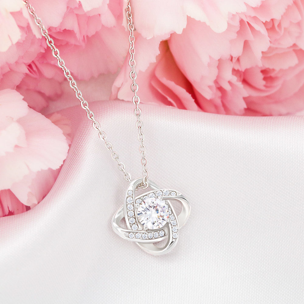 Mother & Daughter! Love Knot Necklace! Mother's Day Gift