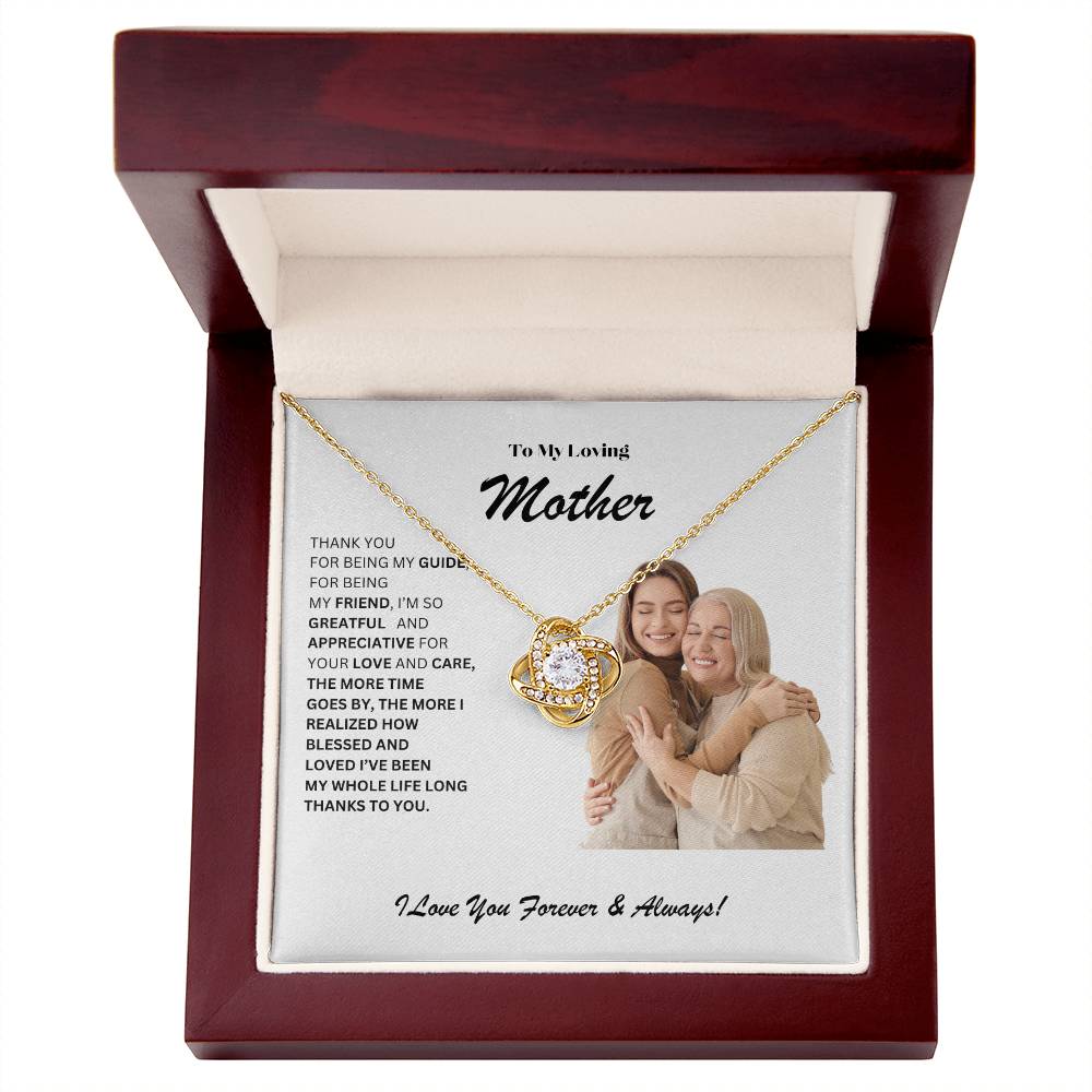 Mother & Daughter! Love Knot Necklace! Mother's Day Gift