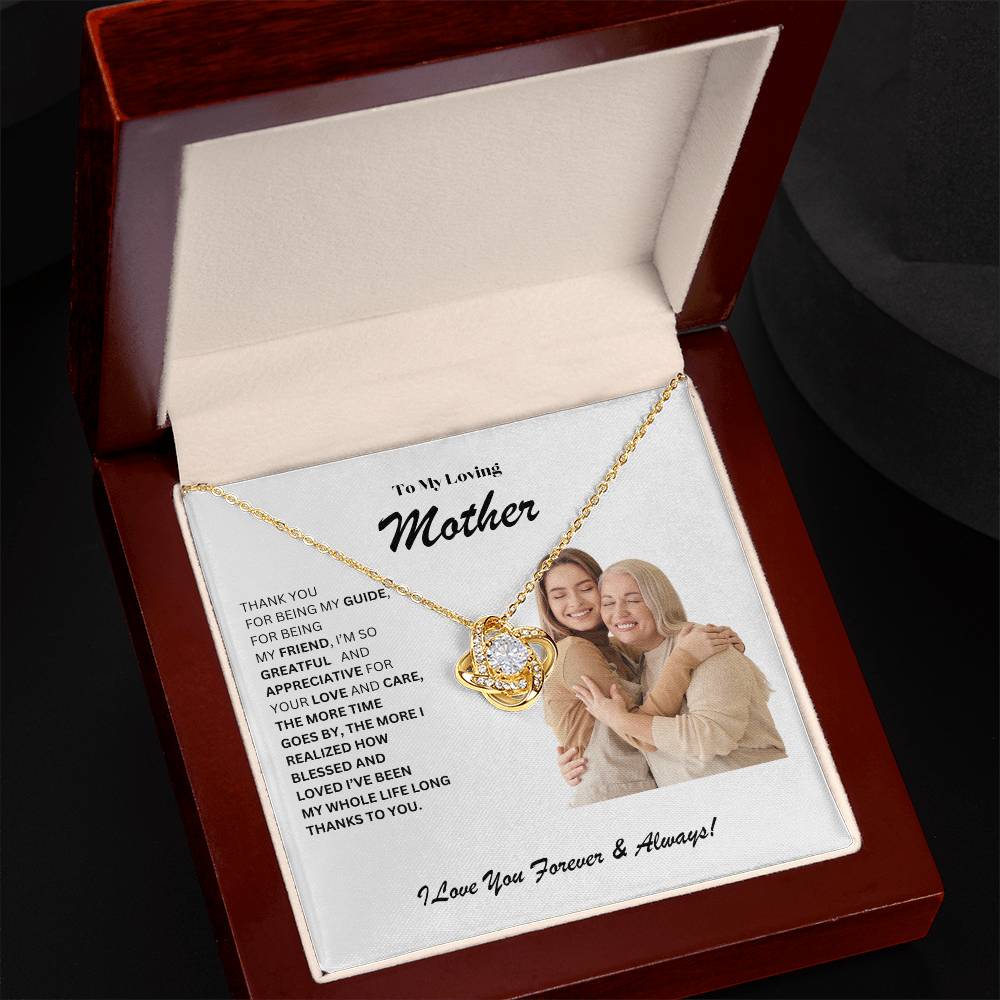 Mother & Daughter! Love Knot Necklace! Mother's Day Gift