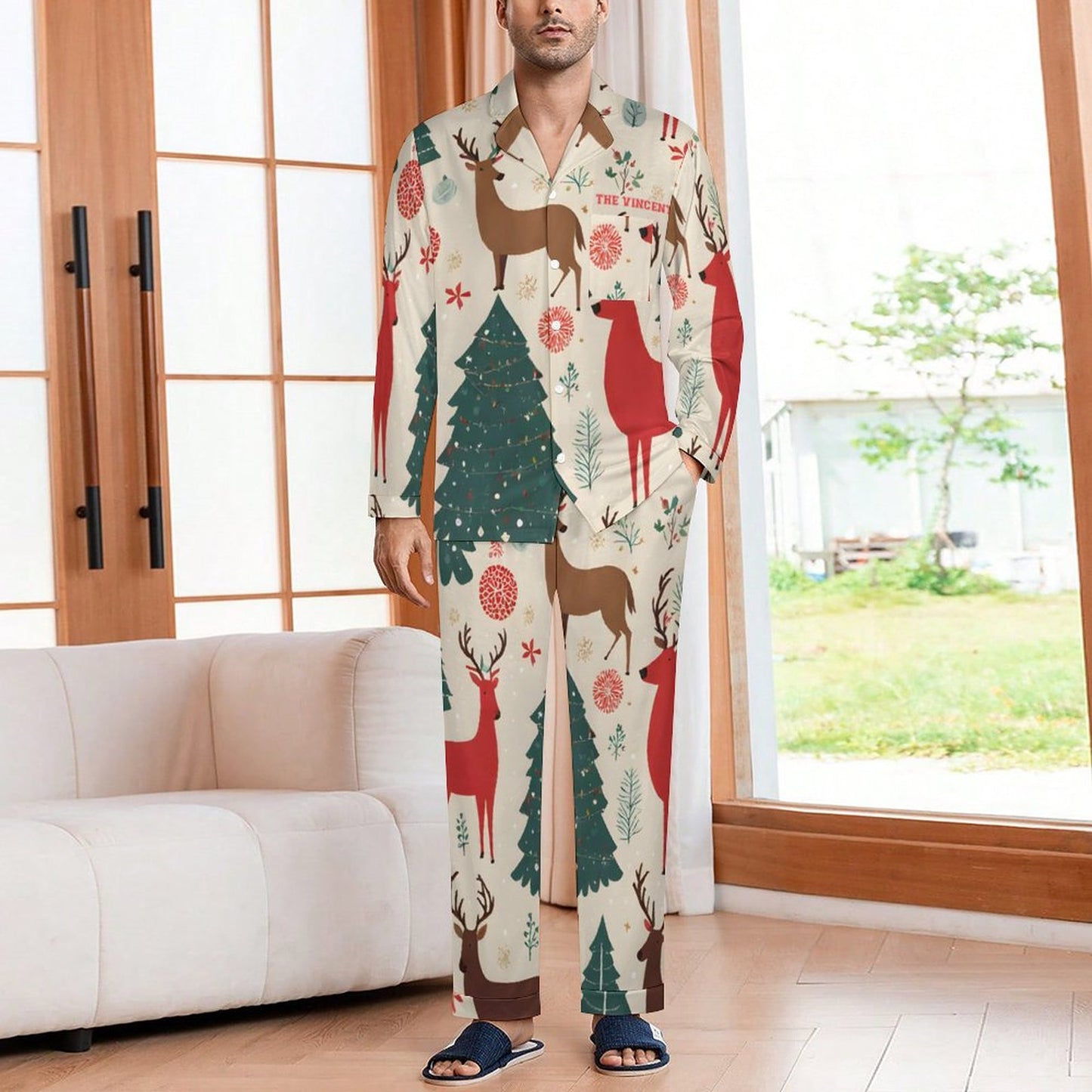Night Suit for Men DS062 (All-Over Printing)